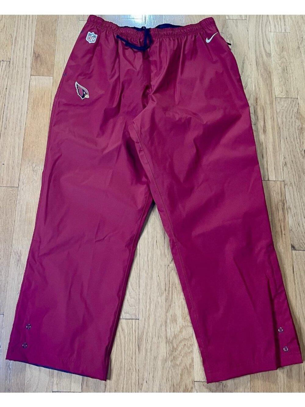 Nike NFL Arizona Cardinals Engineered Embroidered Logo Rain Pants, Men 4XL - New